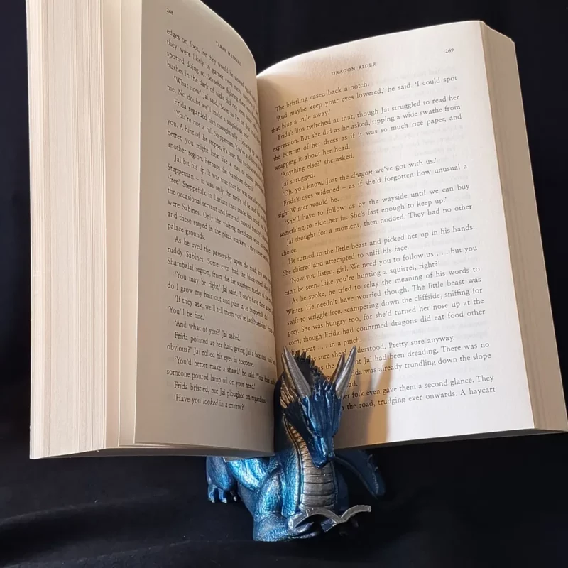 Book Holder - Dragon Reading - Image 3